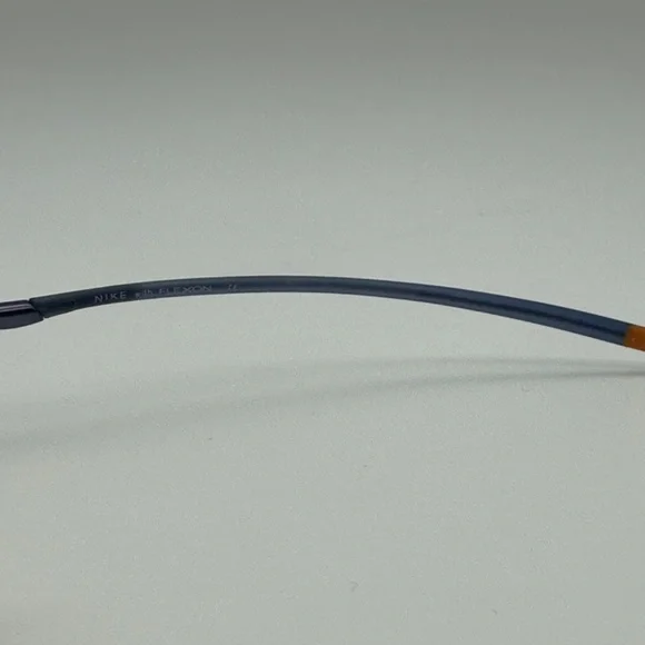 Nike With Flexon Rectangular Eyeglasses 4080 444 47-19-140 - Frames Only - Picture 7 of 8